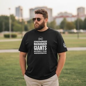 Atlantic City Bacharach Giants Baseball Club T Shirt Eastern Colored League 2XL